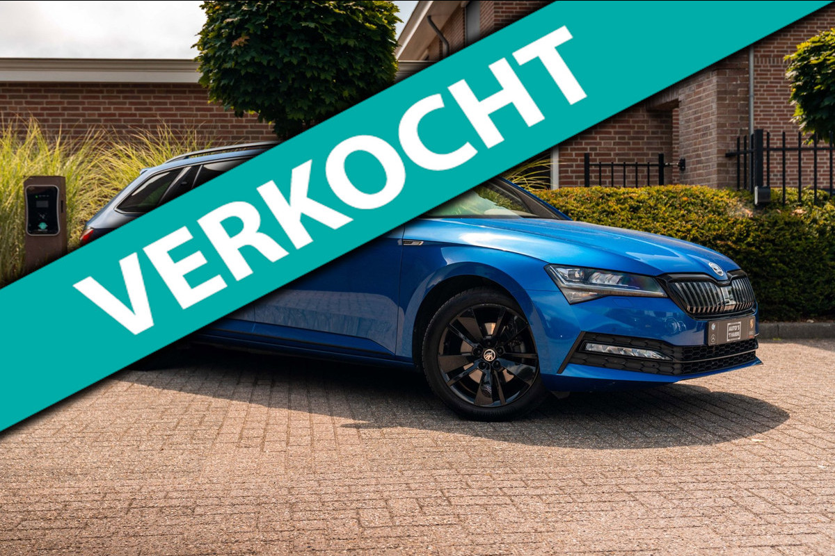Škoda Superb Combi 1.4 TSI iV Sportline Business 218 PK Elek.Trekhaak Keyless ACC Camera 18''