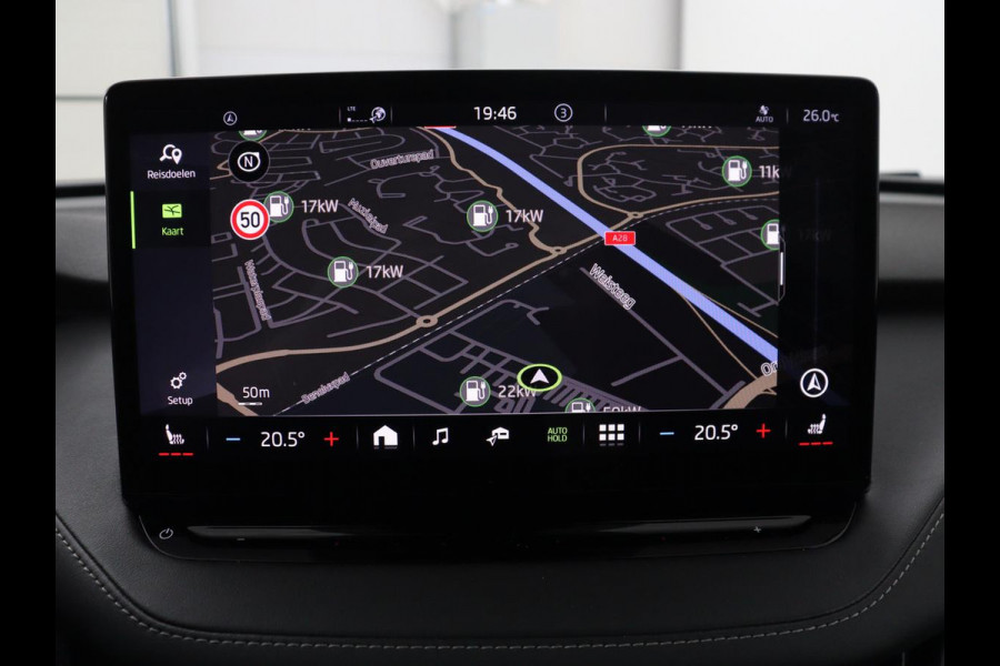 Škoda Enyaq iV 80 Sportline | SOH 93,2% | Leder/alcantara | Stuur/stoelverwarming | Carplay | Sfeerverlichting |  Adaptive cruise | Dodehoek detectie | Camera | Park assist