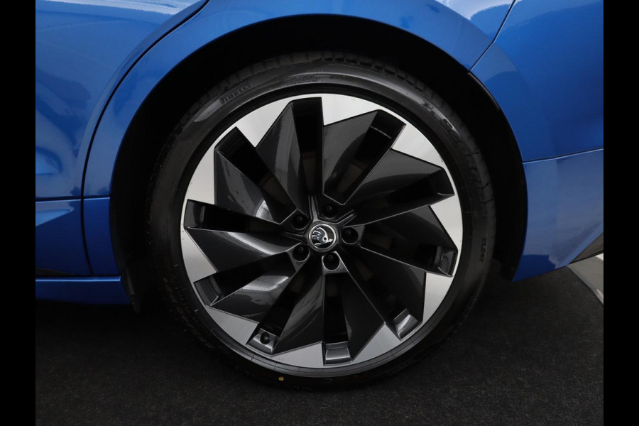 Škoda Enyaq iV 80 Sportline | SOH 93,2% | Leder/alcantara | Stuur/stoelverwarming | Carplay | Sfeerverlichting |  Adaptive cruise | Dodehoek detectie | Camera | Park assist