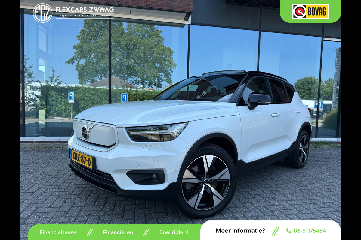 Volvo XC40 Recharge P8 AWD R-Design - Automaat - Alcantara - Pano/Schuifdak - Navi