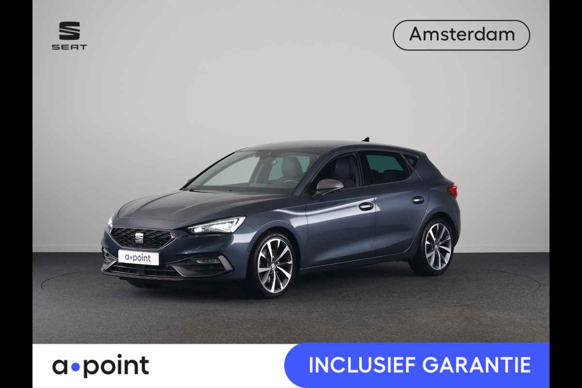 Seat Leon 1.5 eTSI FR Launch Edition Full map navigatie | Dodehoek detectie | Adaptive Cruise Control | 18 inch lm-velgen | Apple Car Play / Android Auto | Rijstrooksensor met correctie | Climat Control
