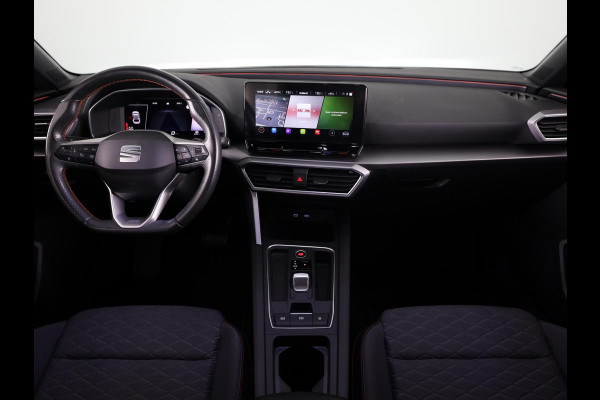 Seat Leon 1.5 eTSI FR Launch Edition Full map navigatie | Dodehoek detectie | Adaptive Cruise Control | 18 inch lm-velgen | Apple Car Play / Android Auto | Rijstrooksensor met correctie | Climat Control