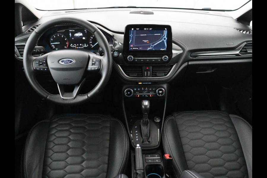 Ford Fiesta 1.0 EcoBoost Vignale | Panoramadak | Leder | Stuur/stoelverwarming | B&O sound | Climate control | Dodehoek detectie | Adaptive Cruise | Camera | Park assist |