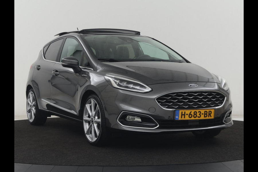 Ford Fiesta 1.0 EcoBoost Vignale | Panoramadak | Leder | Stuur/stoelverwarming | B&O sound | Climate control | Dodehoek detectie | Adaptive Cruise | Camera | Park assist |