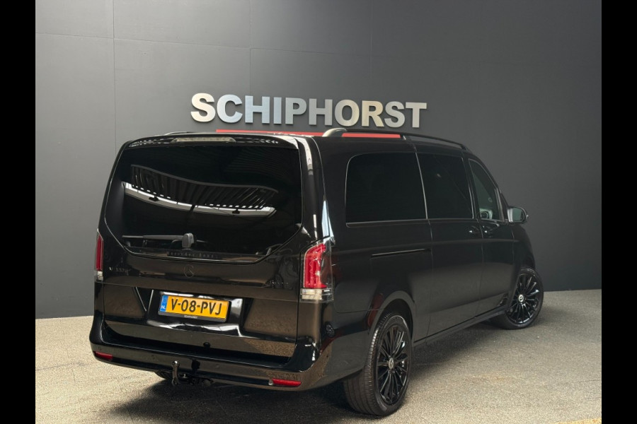 Mercedes-Benz V-Klasse V 300d 4 matic XXL L3 Avantgarde leer/elec deuren Extra lang Trekhaak/19 inch/sportstoelen