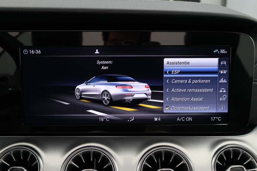 Mercedes-Benz E-Klasse Cabrio 200 25th Anniversary Edition AMG Burmester, Leer, Camera, Apple Carplay, 19", Afn. Trekhaak