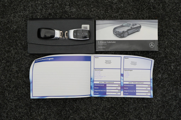Mercedes-Benz E-Klasse Cabrio 200 25th Anniversary Edition AMG Burmester, Leer, Camera, Apple Carplay, 19", Afn. Trekhaak
