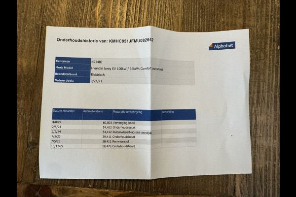 Hyundai IONIQ Comfort EV 38 kWh +300km rijbereik Camera Navi Stoelverwarming Carplay Cruise