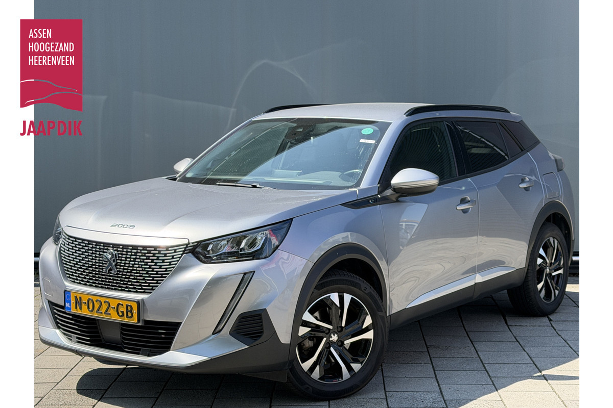 Peugeot e-2008 BWJ 10-2021 | EV 136PK Allure 50 kWh | CLIMA | CARPLAY | LEDER/STOF | PDC | STOELVERW | 17'' LMV |
