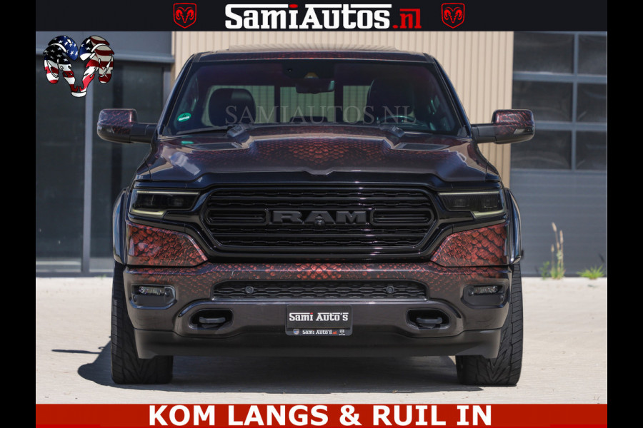 Dodge Ram COBRA HULK PACK | 5.7 V8 402 PK | LIMITED EDITION | HUD | LUCHTVERING | BOM VOL | CREW CAB 5 PERSOONS | DUBBELE CABINE | GRIJSKENTEKEN | | De specialist in Amerikaanse pick‑ups in Nederland en Europa.