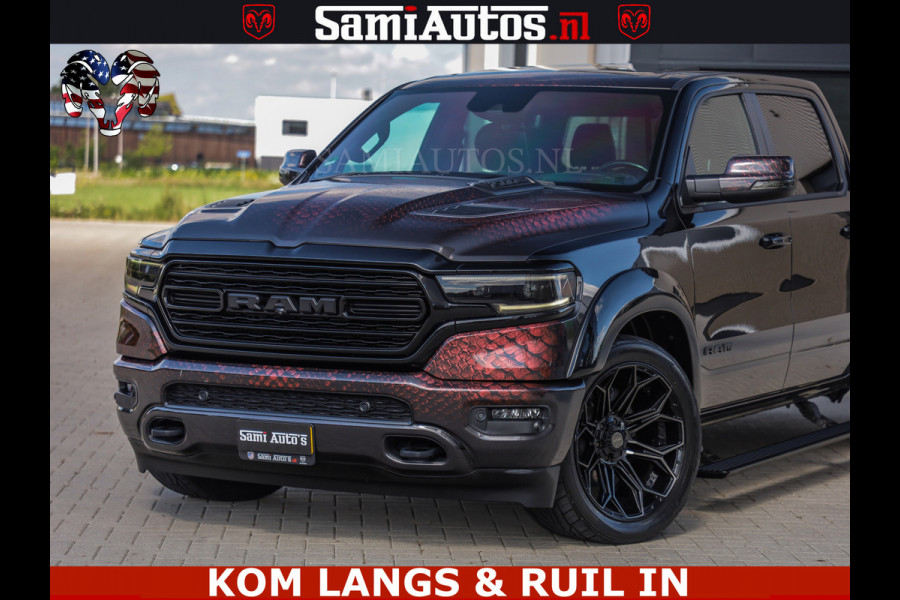 Dodge Ram COBRA HULK PACK | 5.7 V8 402 PK | LIMITED EDITION | HUD | LUCHTVERING | BOM VOL | CREW CAB 5 PERSOONS | DUBBELE CABINE | GRIJSKENTEKEN | | De specialist in Amerikaanse pick‑ups in Nederland en Europa.