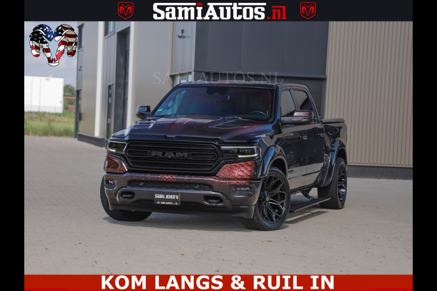 Dodge Ram COBRA HULK PACK | 5.7 V8 402 PK | LIMITED EDITION | HUD | LUCHTVERING | BOM VOL | CREW CAB 5 PERSOONS | DUBBELE CABINE | GRIJSKENTEKEN | | De specialist in Amerikaanse pick‑ups in Nederland en Europa.