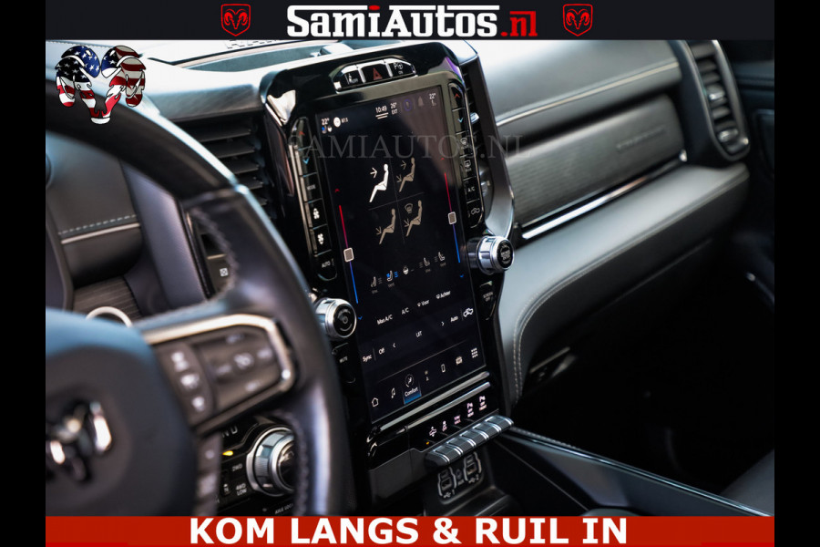 Dodge Ram COBRA HULK PACK | 5.7 V8 402 PK | LIMITED EDITION | HUD | LUCHTVERING | BOM VOL | CREW CAB 5 PERSOONS | DUBBELE CABINE | GRIJSKENTEKEN | | De specialist in Amerikaanse pick‑ups in Nederland en Europa.