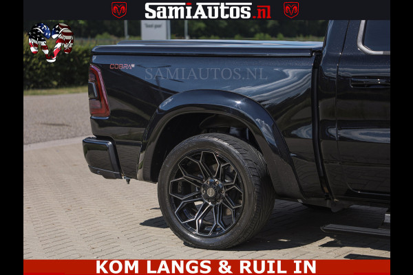 Dodge Ram COBRA HULK PACK | 5.7 V8 402 PK | LIMITED EDITION | HUD | LUCHTVERING | BOM VOL | CREW CAB 5 PERSOONS | DUBBELE CABINE | GRIJSKENTEKEN | | De specialist in Amerikaanse pick‑ups in Nederland en Europa.