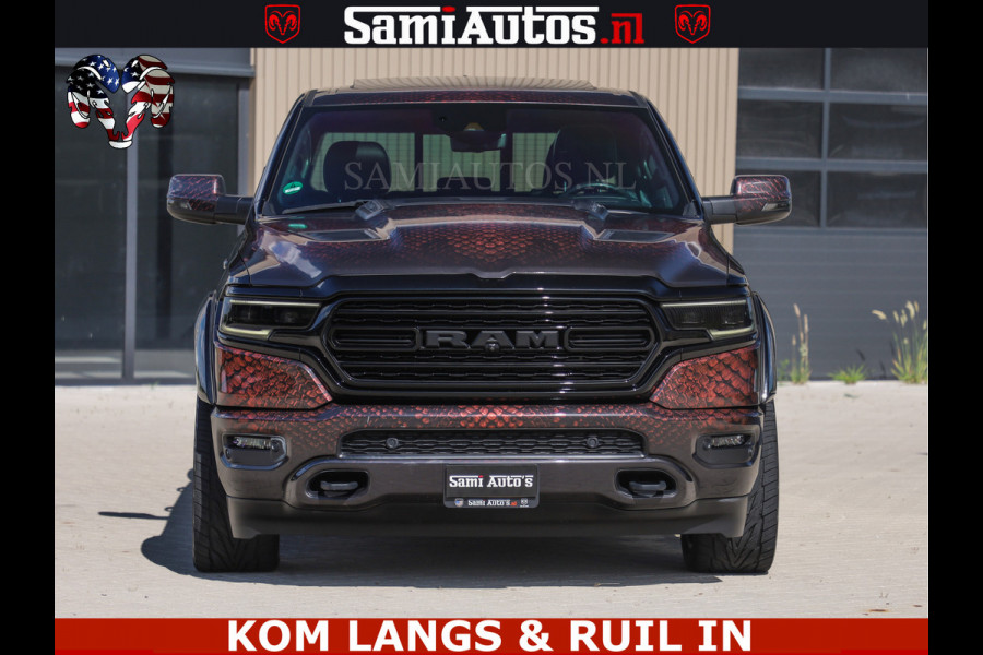 Dodge Ram COBRA HULK PACK | 5.7 V8 402 PK | LIMITED EDITION | HUD | LUCHTVERING | BOM VOL | CREW CAB 5 PERSOONS | DUBBELE CABINE | GRIJSKENTEKEN | | De specialist in Amerikaanse pick‑ups in Nederland en Europa.