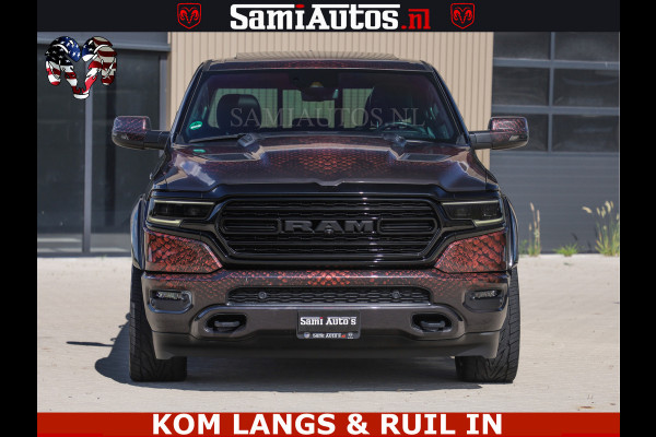 Dodge Ram COBRA HULK PACK | 5.7 V8 402 PK | LIMITED EDITION | HUD | LUCHTVERING | BOM VOL | CREW CAB 5 PERSOONS | DUBBELE CABINE | GRIJSKENTEKEN | | De specialist in Amerikaanse pick‑ups in Nederland en Europa.