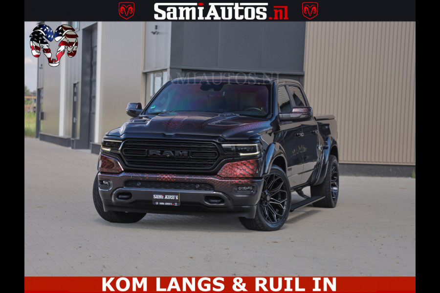Dodge Ram COBRA HULK PACK | 5.7 V8 402 PK | LIMITED EDITION | HUD | LUCHTVERING | BOM VOL | CREW CAB 5 PERSOONS | DUBBELE CABINE | GRIJSKENTEKEN | | De specialist in Amerikaanse pick‑ups in Nederland en Europa.