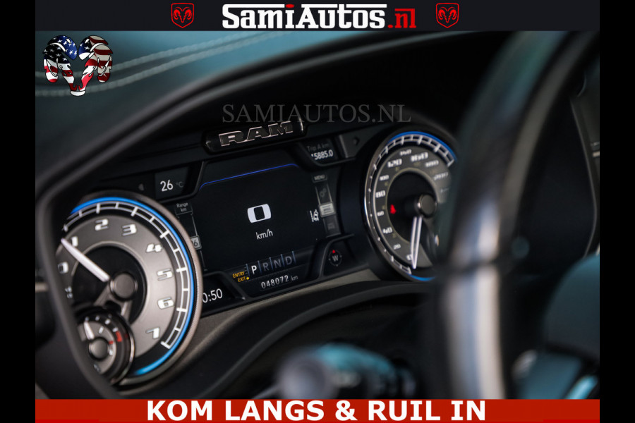 Dodge Ram COBRA HULK PACK | 5.7 V8 402 PK | LIMITED EDITION | HUD | LUCHTVERING | BOM VOL | CREW CAB 5 PERSOONS | DUBBELE CABINE | GRIJSKENTEKEN | | De specialist in Amerikaanse pick‑ups in Nederland en Europa.