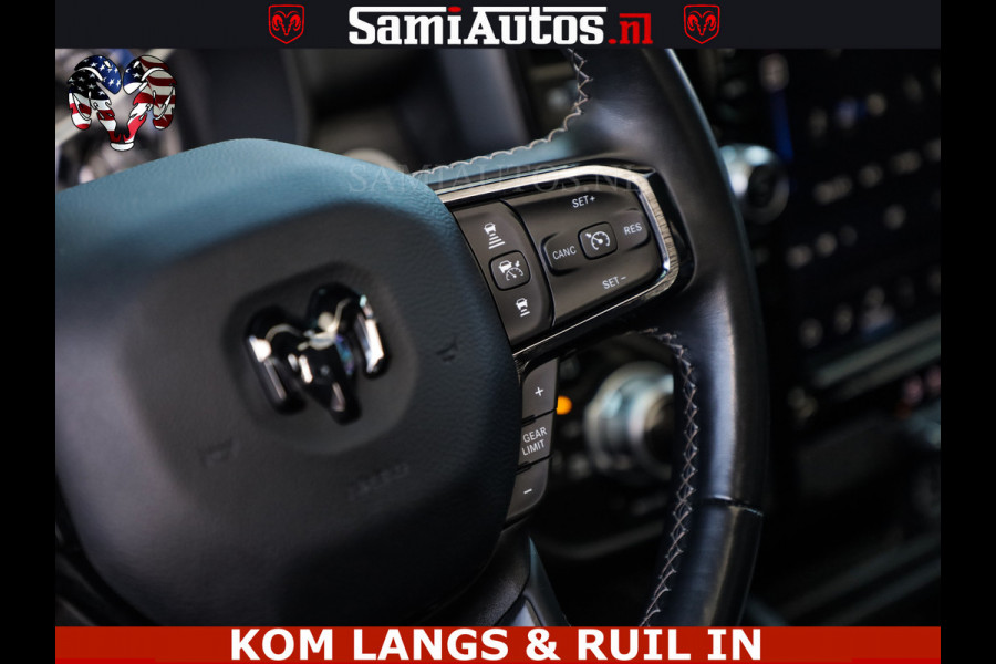 Dodge Ram COBRA HULK PACK | 5.7 V8 402 PK | LIMITED EDITION | HUD | LUCHTVERING | BOM VOL | CREW CAB 5 PERSOONS | DUBBELE CABINE | GRIJSKENTEKEN | | De specialist in Amerikaanse pick‑ups in Nederland en Europa.