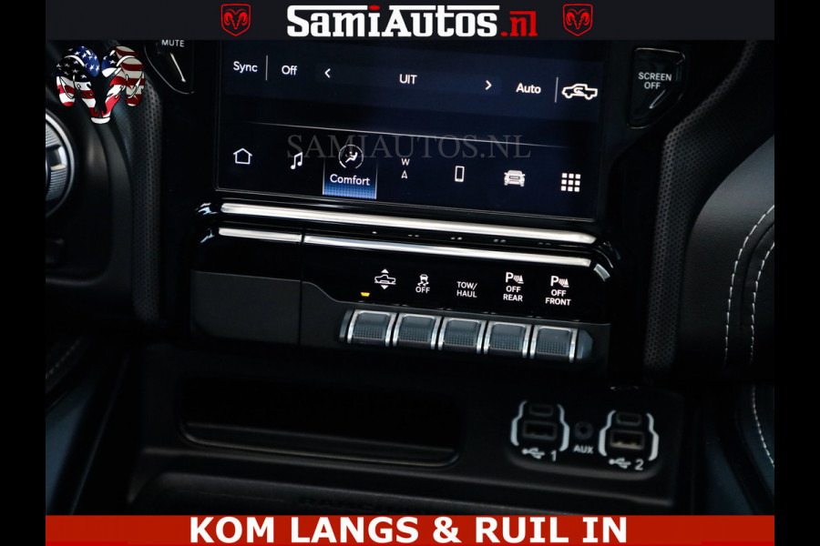 Dodge Ram COBRA HULK PACK | 5.7 V8 402 PK | LIMITED EDITION | HUD | LUCHTVERING | BOM VOL | CREW CAB 5 PERSOONS | DUBBELE CABINE | GRIJSKENTEKEN | | De specialist in Amerikaanse pick‑ups in Nederland en Europa.
