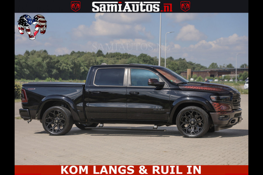 Dodge Ram COBRA HULK PACK | 5.7 V8 402 PK | LIMITED EDITION | HUD | LUCHTVERING | BOM VOL | CREW CAB 5 PERSOONS | DUBBELE CABINE | GRIJSKENTEKEN | | De specialist in Amerikaanse pick‑ups in Nederland en Europa.