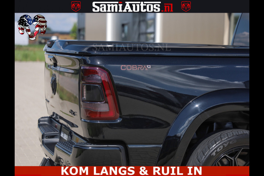 Dodge Ram COBRA HULK PACK | 5.7 V8 402 PK | LIMITED EDITION | HUD | LUCHTVERING | BOM VOL | CREW CAB 5 PERSOONS | DUBBELE CABINE | GRIJSKENTEKEN | | De specialist in Amerikaanse pick‑ups in Nederland en Europa.