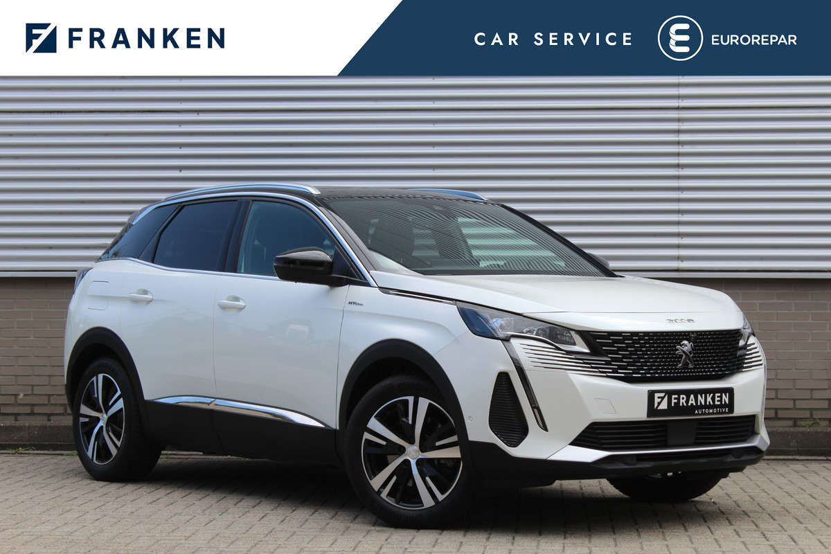 Peugeot 3008 1.6 HYbrid 225 GT 96% SOH | Panoramadak | Led | Navigatie | Winterpack