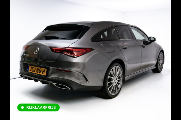 Mercedes-Benz CLA-Klasse Shooting Brake 250 e AMG Line Night Pack 218 PK | Panoramadak | Afn. trekhaak | Stoelverwarming | Navigatie | Sfeerverlichting Camera, Car-play, , Multibeam led, 19"LMV