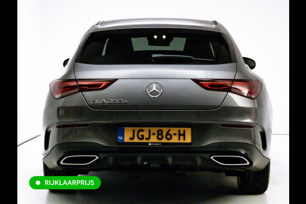 Mercedes-Benz CLA-Klasse Shooting Brake 250 e AMG Line Night Pack 218 PK | Panoramadak | Afn. trekhaak | Stoelverwarming | Navigatie | Sfeerverlichting Camera, Car-play, , Multibeam led, 19"LMV
