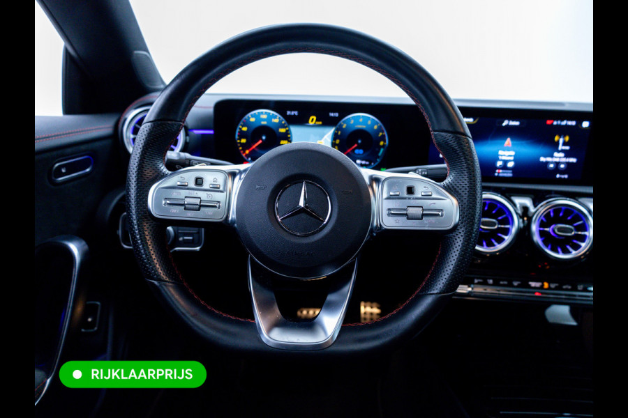 Mercedes-Benz CLA-Klasse Shooting Brake 250 e AMG Line Night Pack 218 PK | Panoramadak | Afn. trekhaak | Stoelverwarming | Navigatie | Sfeerverlichting Camera, Car-play, , Multibeam led, 19"LMV