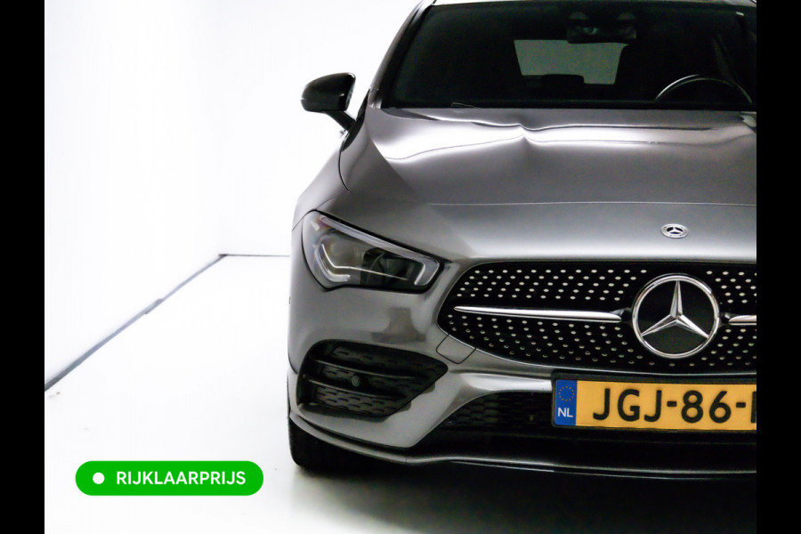 Mercedes-Benz CLA-Klasse Shooting Brake 250 e AMG Line Night Pack 218 PK | Panoramadak | Afn. trekhaak | Stoelverwarming | Navigatie | Sfeerverlichting Camera, Car-play, , Multibeam led, 19"LMV