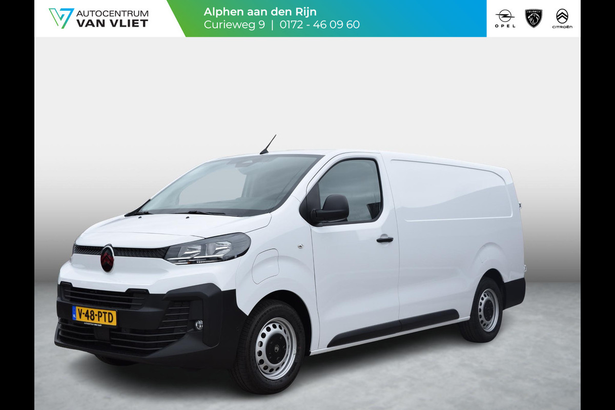 Citroën ë-Jumpy L3 75 kWh | tot 8 jaar garantie | camera | navi incl. Apple Carplay | laadruimtebetimmering | parkeersensoren voor & achter | dodehoek detectie | rijklaarprijs |