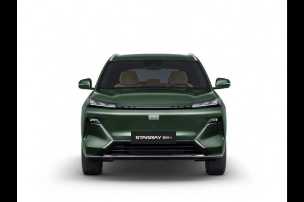 GEELY Starray EM-i 1.5 Max+ 262 PK | Panoramadak | Stoelverwarming & verkoeling | 136Km elektrisch bereik | 360 Camera | Achterbank verwarmd | Parkeersensoren | 19 Inch LMV |