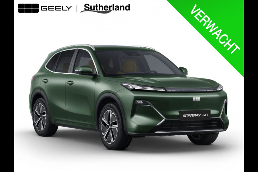 GEELY Starray EM-i 1.5 Max+ 262 PK | Panoramadak | Stoelverwarming & verkoeling | 136Km elektrisch bereik | 360 Camera | Achterbank verwarmd | Parkeersensoren | 19 Inch LMV |