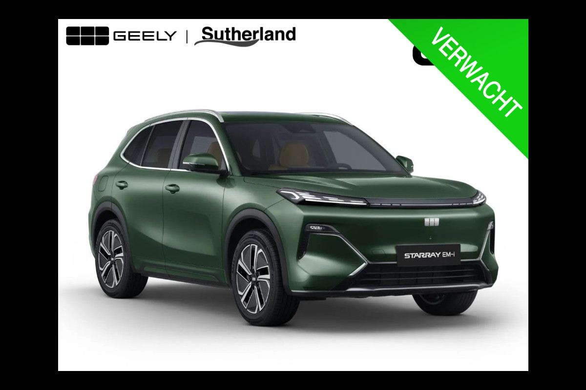 GEELY Starray EM-i 1.5 Max+ 262 PK | Panoramadak | Stoelverwarming & verkoeling | 136Km elektrisch bereik | 360 Camera | Achterbank verwarmd | Parkeersensoren | 19 Inch LMV |