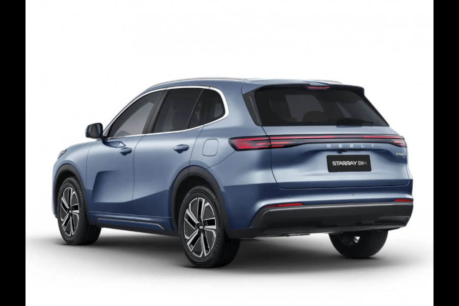 GEELY Starray EM-i 1.5 Max+ 262 PK | Panoramadak | Stoelverwarming & verkoeling | 136Km elektrisch bereik | 360 Camera | Achterbank verwarmd | Parkeersensoren | 19 Inch LMV |