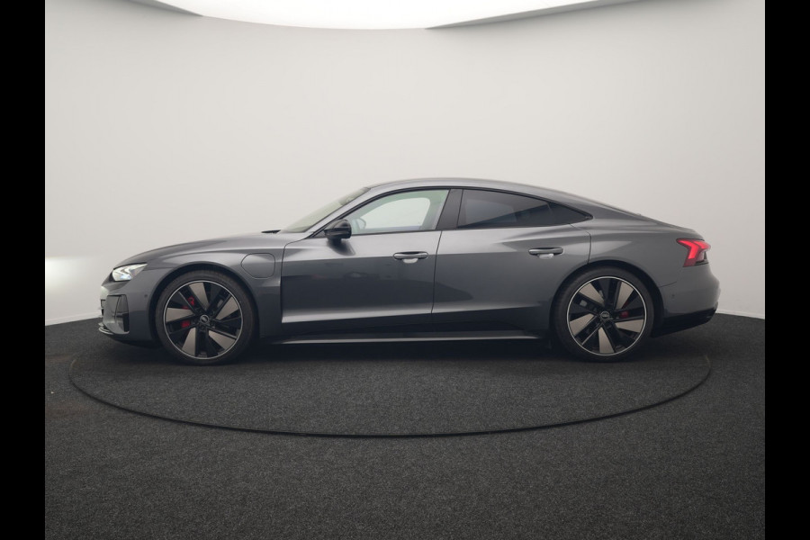 Audi e-tron GT 93 kWh 476pk Dealer O.H | Panodak | Head Up | Adaptive Cruise | 360 Camera | Laser LED | Bang & Olufsen | Lederen Sportstoelen Memory & Ventilatie | Keyless | Blis | Stuur & Stoelen Verwarmd | Navigatie | Virtual | DAB | 20"L.M |
