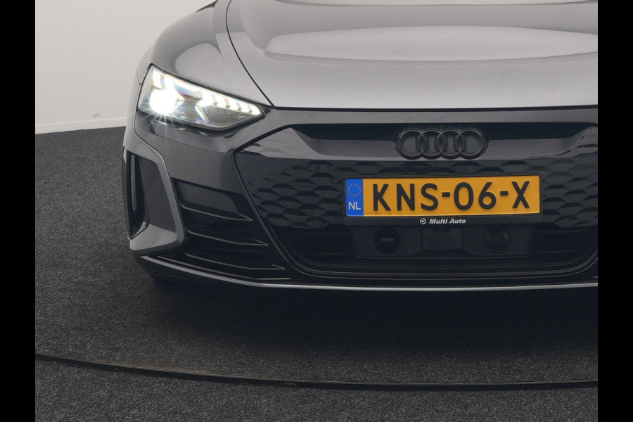 Audi e-tron GT 93 kWh 476pk Dealer O.H | Panodak | Head Up | Adaptive Cruise | 360 Camera | Laser LED | Bang & Olufsen | Lederen Sportstoelen Memory & Ventilatie | Keyless | Blis | Stuur & Stoelen Verwarmd | Navigatie | Virtual | DAB | 20"L.M |