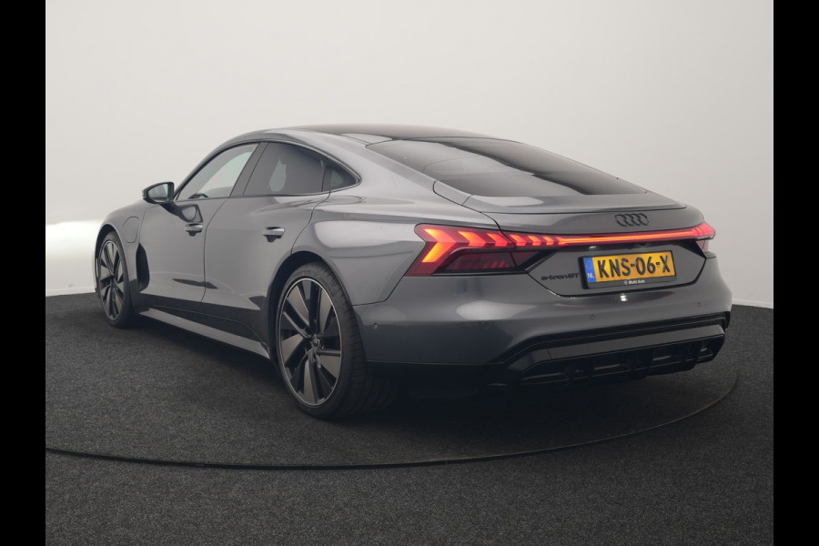 Audi e-tron GT 93 kWh 476pk Dealer O.H | Panodak | Head Up | Adaptive Cruise | 360 Camera | Laser LED | Bang & Olufsen | Lederen Sportstoelen Memory & Ventilatie | Keyless | Blis | Stuur & Stoelen Verwarmd | Navigatie | Virtual | DAB | 20"L.M |