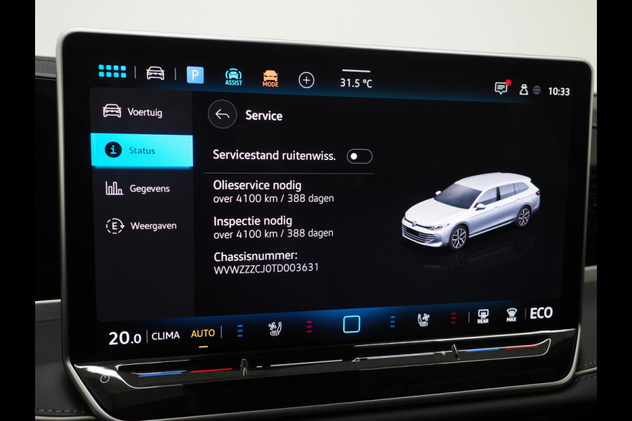 Volkswagen Passat Variant 1.5 eHybrid 204PK | Leder/Alcantara | Trekhaak | Stoelventilatie | Massage | HUD | 360 | Memory