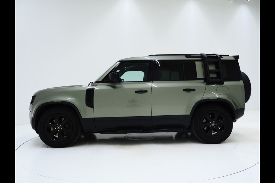 Land Rover Defender 110 2.0 P400e 110 | Panoramadak | Trekhaak | Leder | Stoelventilatie | Luchtvering | 360 | Memory