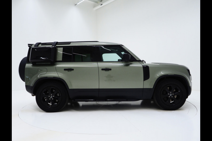 Land Rover Defender 110 2.0 P400e 110 | Panoramadak | Trekhaak | Leder | Stoelventilatie | Luchtvering | 360 | Memory