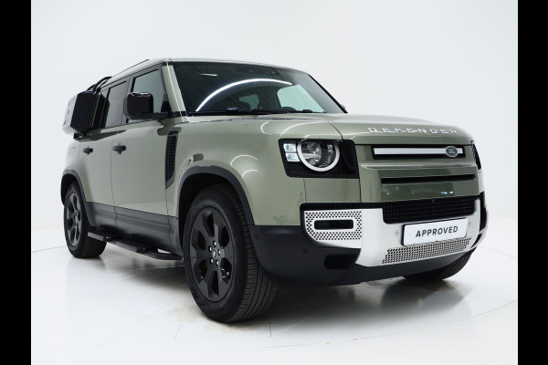 Land Rover Defender 110 2.0 P400e 110 | Panoramadak | Trekhaak | Leder | Stoelventilatie | Luchtvering | 360 | Memory