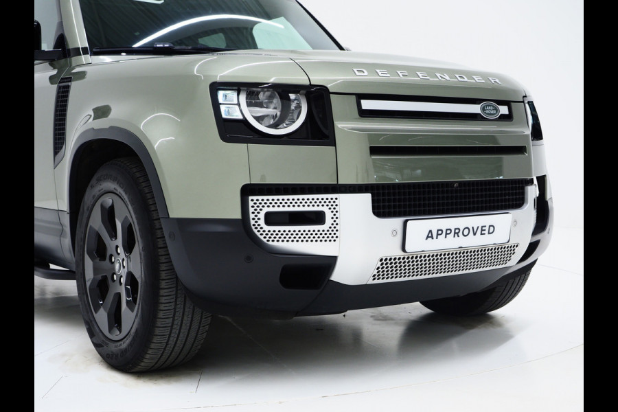 Land Rover Defender 110 2.0 P400e 110 | Panoramadak | Trekhaak | Leder | Stoelventilatie | Luchtvering | 360 | Memory