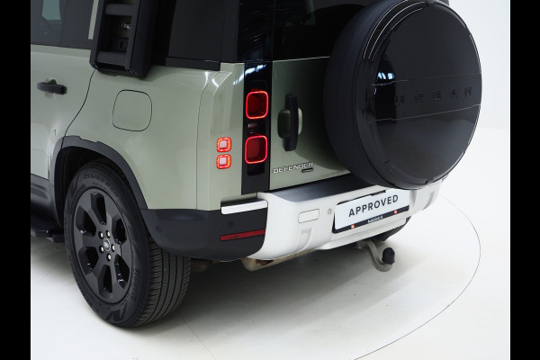 Land Rover Defender 110 2.0 P400e 110 | Panoramadak | Trekhaak | Leder | Stoelventilatie | Luchtvering | 360 | Memory