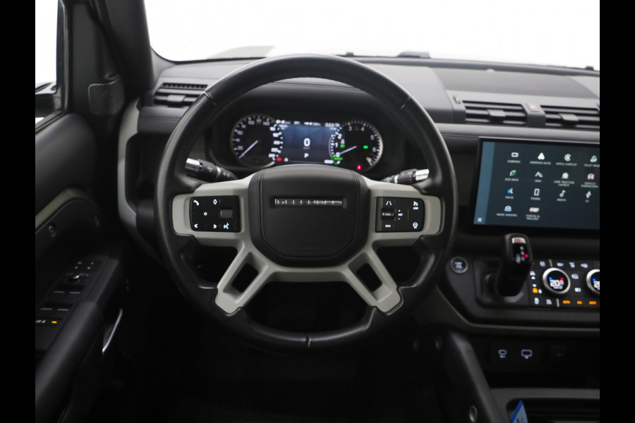 Land Rover Defender 110 2.0 P400e 110 | Panoramadak | Trekhaak | Leder | Stoelventilatie | Luchtvering | 360 | Memory