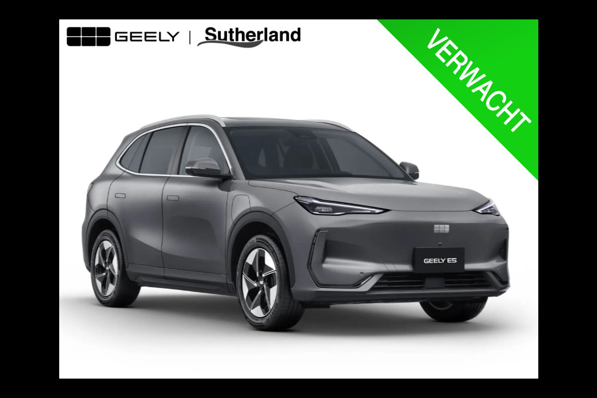 GEELY E5 Max+ 68 kWh 218 PK | 450 Km bereik | Panoramadak | 360 Camera | Warmtepomp | Stoelverwarming & verkoeling | Massagestoelen | Elektrische klep | Stuurverwarming | Parkeersensoren | Achterbank verwarmd | 19 Inch