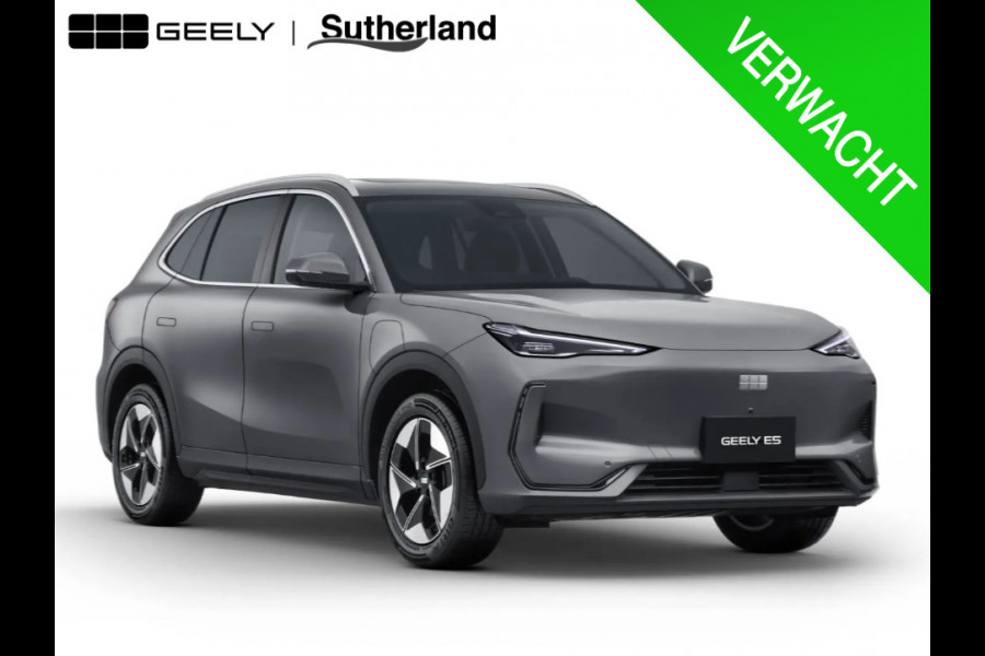 GEELY E5 Max+ 68 kWh 218 PK | 450 Km bereik | Panoramadak | 360 Camera | Warmtepomp | Stoelverwarming & verkoeling | Massagestoelen | Elektrische klep | Stuurverwarming | Parkeersensoren | Achterbank verwarmd | 19 Inch