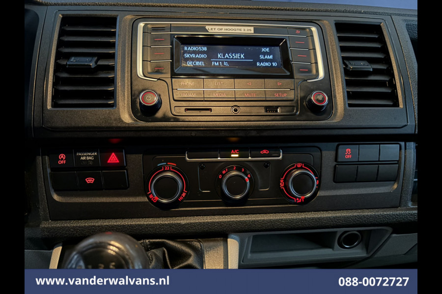 Volkswagen Transporter 2.0 TDI 102pk L2H1 Euro6 Airco | Omvormer | Imperiaal | Trekhaak | Camera Parkeersensoren, Achterklep