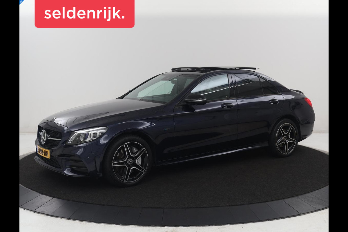 Mercedes-Benz C-Klasse 300 e Business Solution AMG Limited | SOH 89,3% | Panoramadak | Leder/alacantara | Stoelverwarming | Carplay | 360 Camera | Park assist | Climate control | PHEV